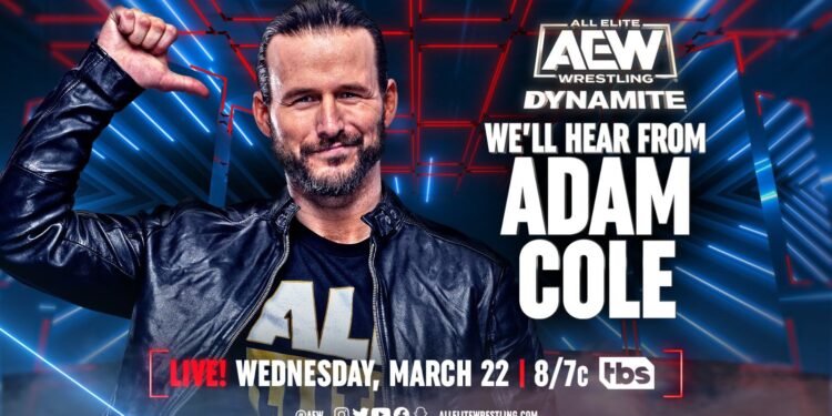 Adam Cole Segment Announced For Tomorrow's AEW Dynamite