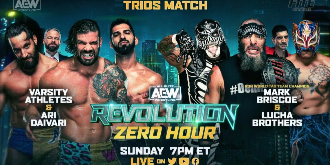 Trios Match Announced For AEW Revolution Zero Hour