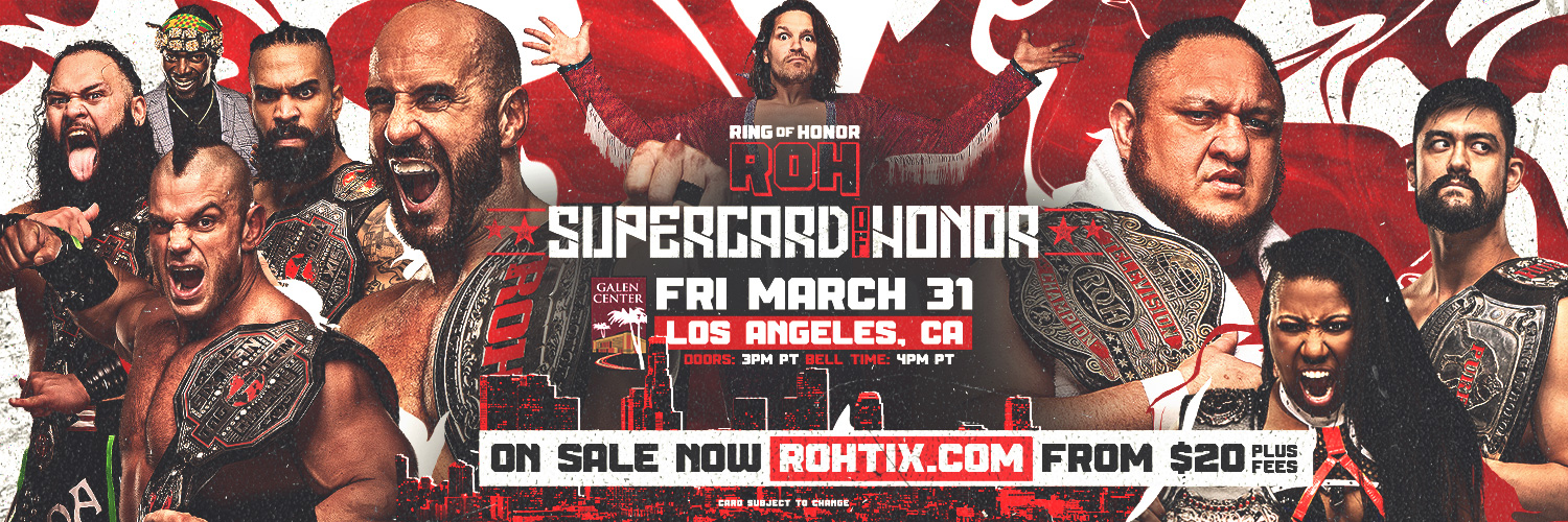 Ring of Honor Supercard of Honor 2023 Results
