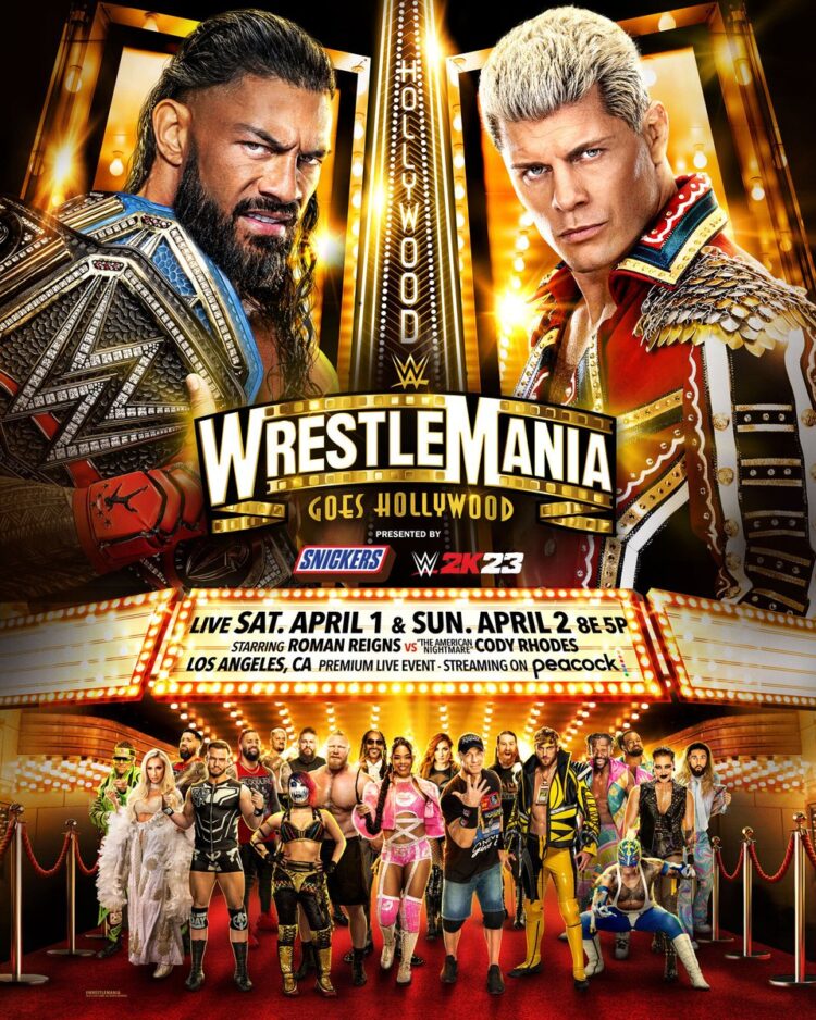 New Poster Revealed for WWE WrestleMania 39 with One Interesting Name