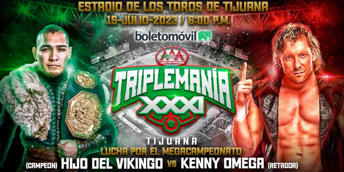 Kenny Omega To Challenge El Hijo Del Vikingo For The AAA Mega Championship