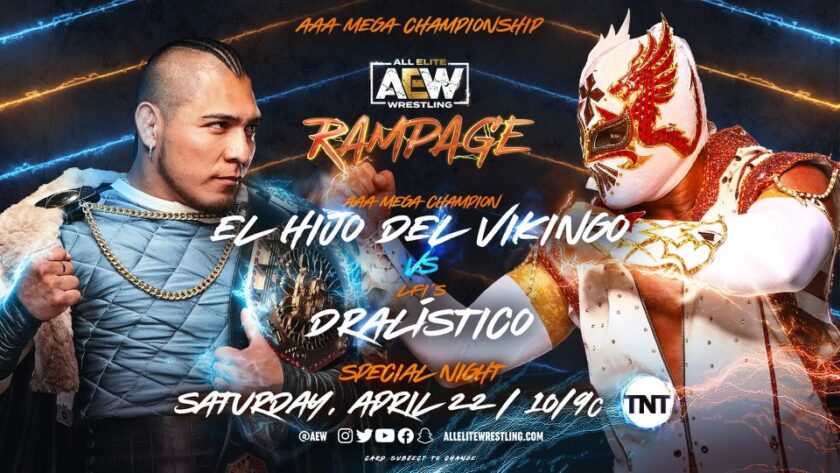 El Hijo Del Vikingo Set To Defend Aaa Mega Championship On Next Week's 