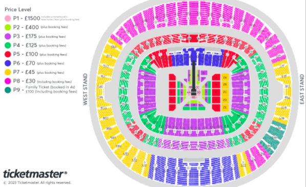 Early Look At Seating Chart and Ticket Prices For AEW All In London at ...