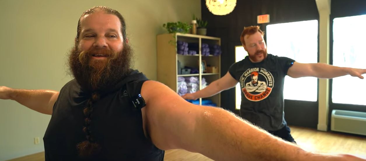 Ivar Teaches Sheamus About Yoga, WWE Star to Throw Out First Pitch at MLB Game