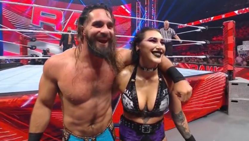 Seth Rollins And Rhea Ripley Recreated A Classic Moment On RAW
