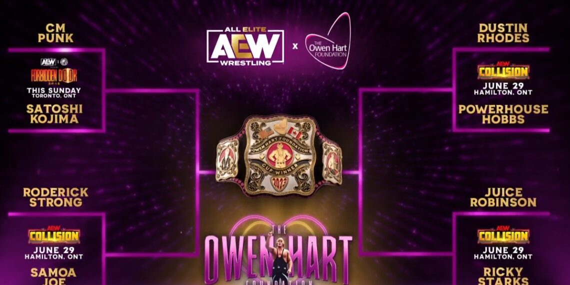 AEW Announces Brackets For The Men's and Women's Owen Hart Tournament