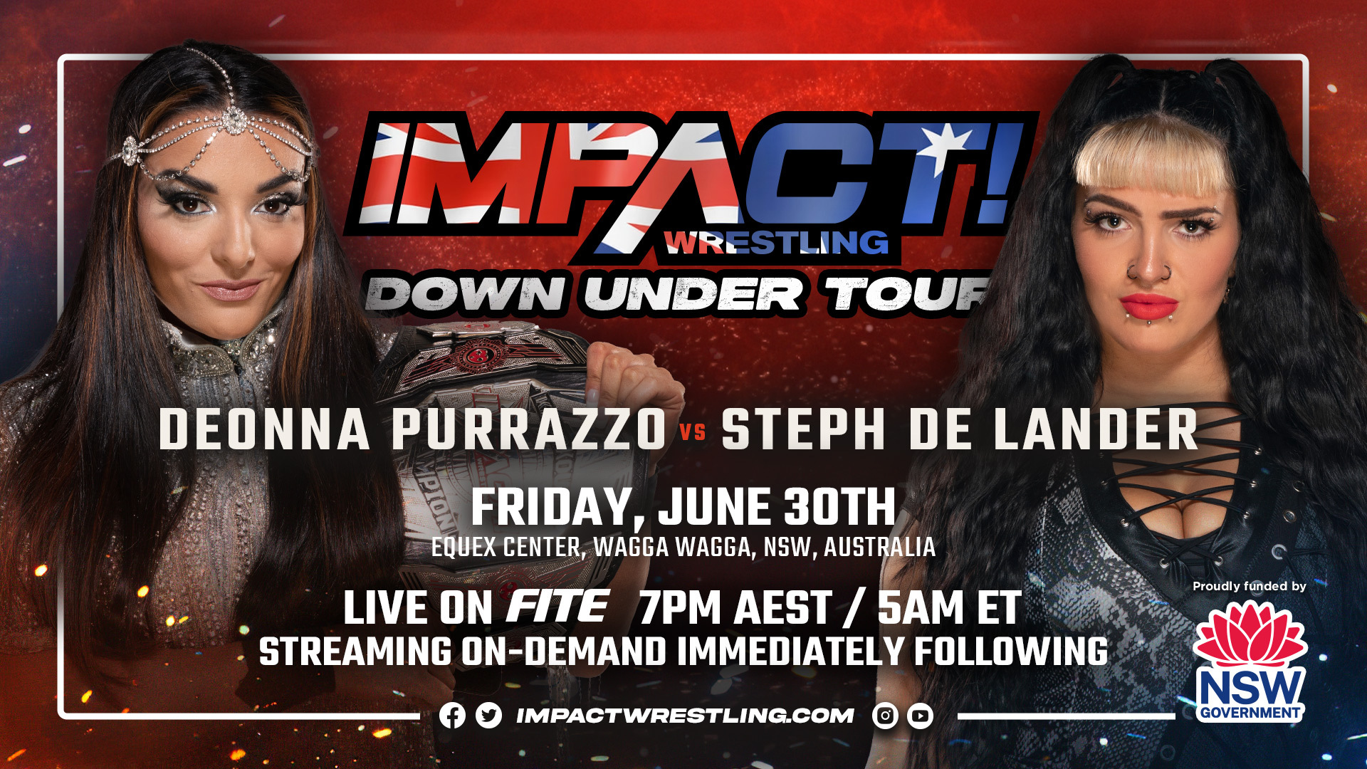 IMPACT Announces Six Matches For This Weekends Down Under Tour In Australia
