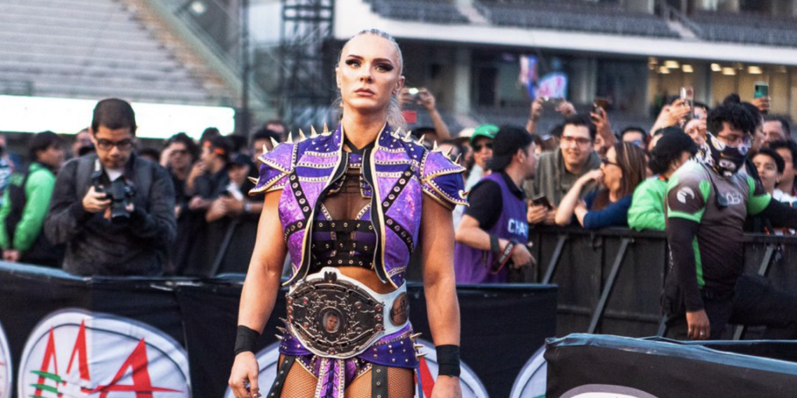 Kamille Backstage At Tonight's AEW Dynamite In South Carolina