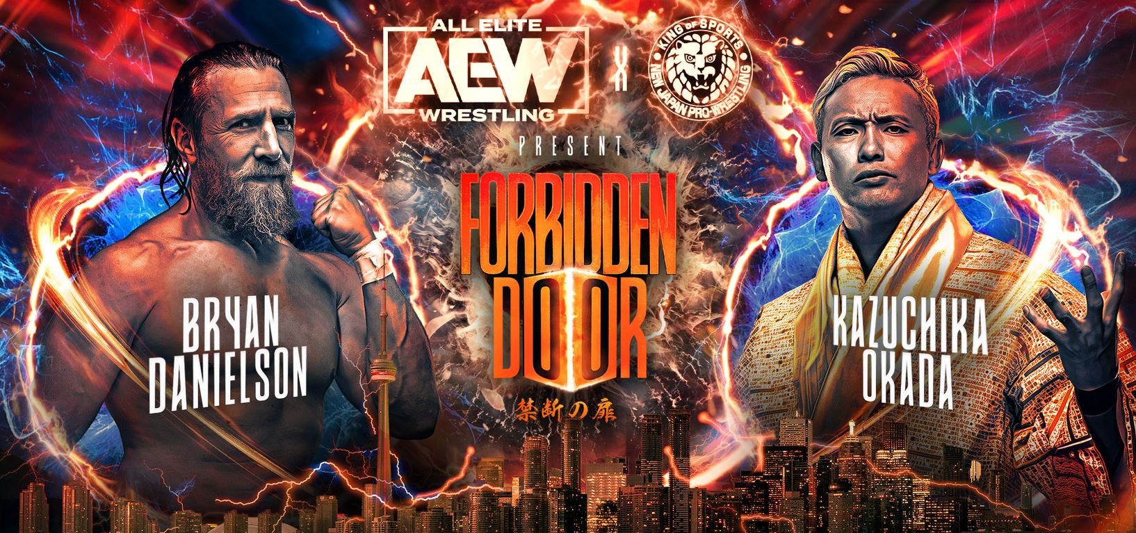AEW x NJPW Forbidden Door II Final Card and Live Coverage Reminder for