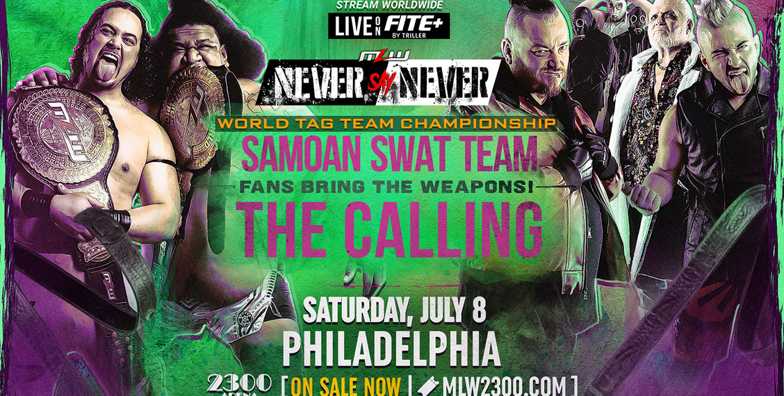 MLW Announces "Fans Bring The Weapons" Tag Team Title Match For Never
