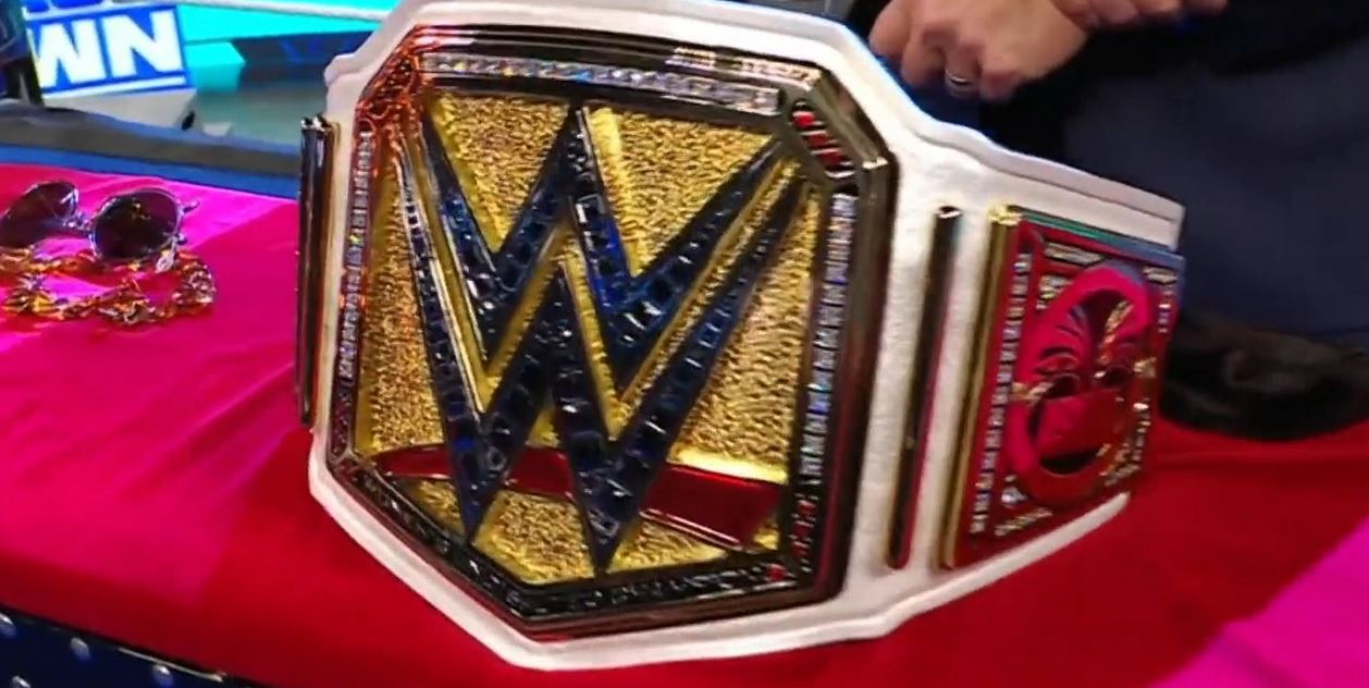Photos/Video of the New "Undisputed" Title Revealed on WWE SmackDown