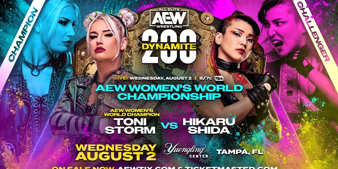 Toni Storm To Defend The Aew Womens Championship Against Hikaru Shida