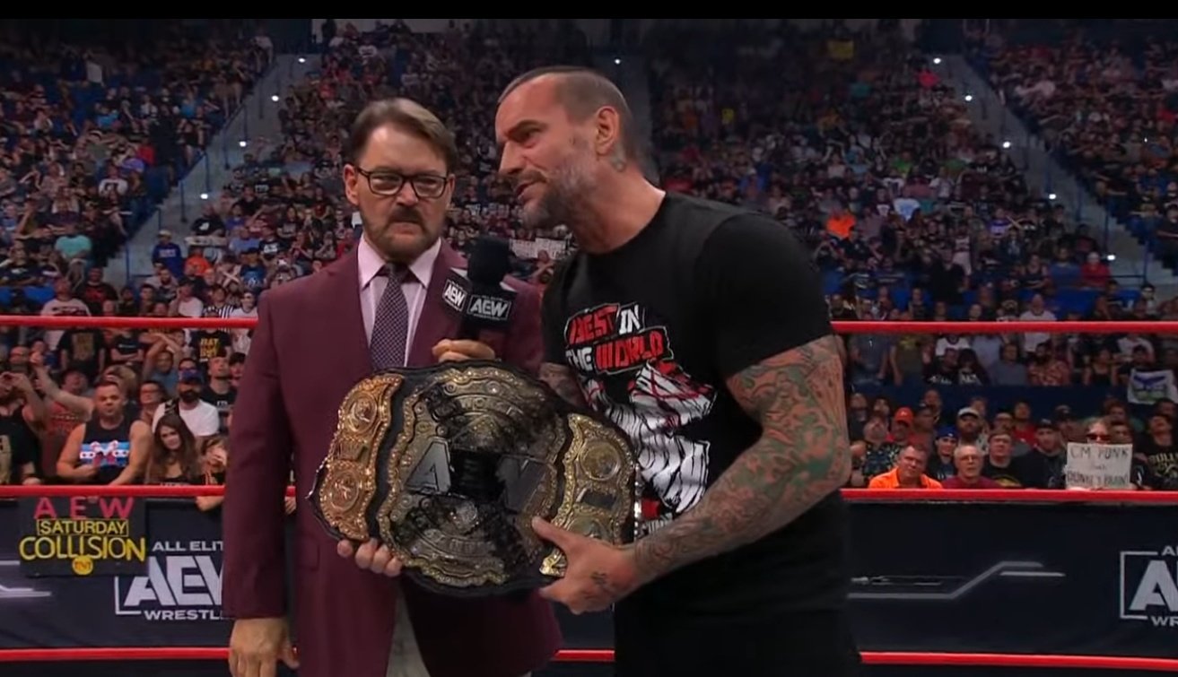 Current champion wants to face CM Punk in an unusual first-time-ever match