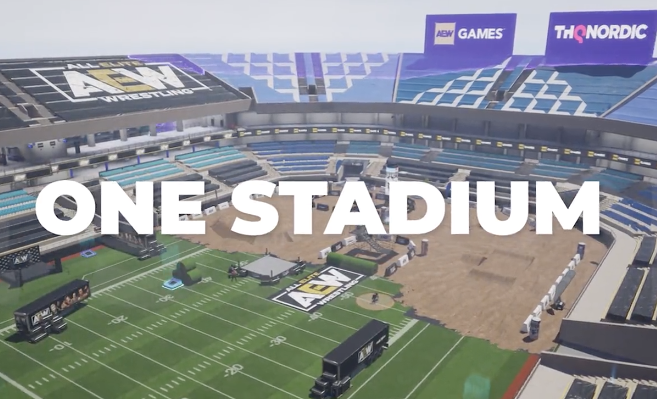 AEW Releases Gameplay Footage For Stadium Stampede Mode In Fight Forever
