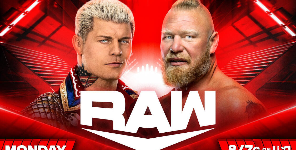 WWE RAW Preview for Tonight Brock Lesnar, Viking Rules Match, GUNTHER