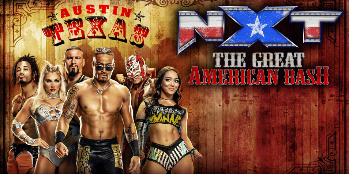 Updates on the WWE NXT Great American Bash Card for Sunday