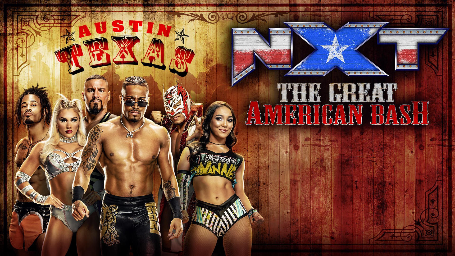 WWE NXT The Great American Bash Kickoff Details and Match, Final Card