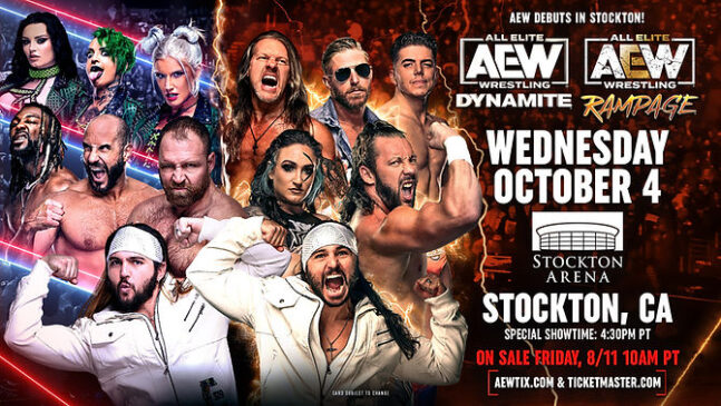 AEW Announces Three New Taping Dates For The West Coast