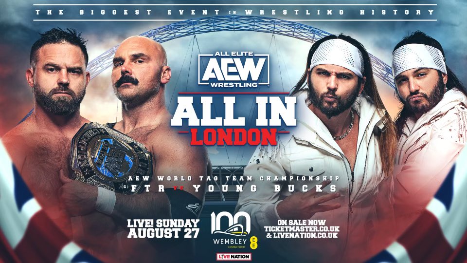 Huge Match Confirmed For AEW All In From Wembley Stadium