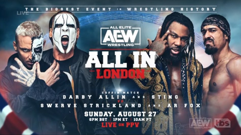 Sting & Darby Allin vs. Swerve Strickland & AR Fox Announced For AEW All In