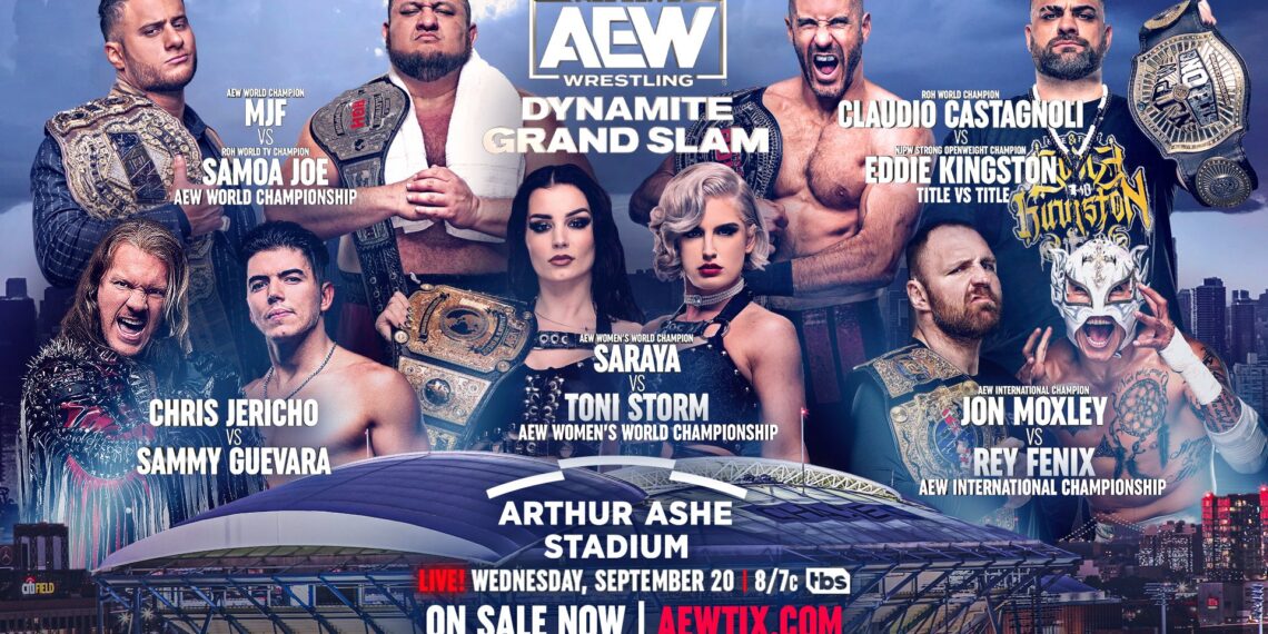 AEW Dynamite Grand Slam Results