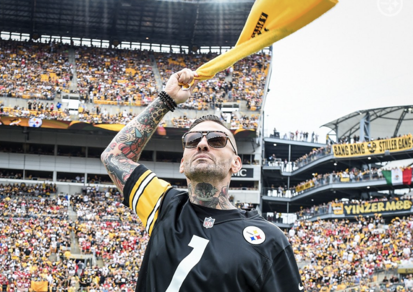 Corey Graves Leads Steeler Nation In The 'Terrible Towel Twirl' Ahead Of Pittsburgh  Steelers NFL Home Opener