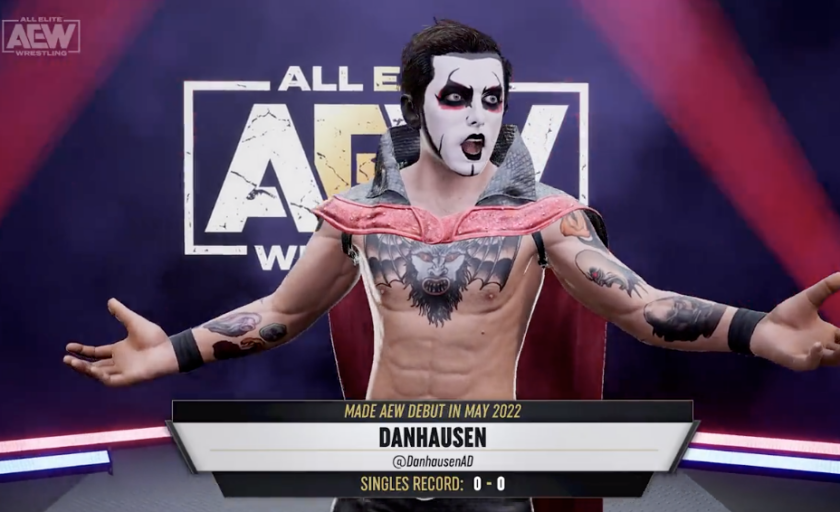 Watch Danhausen Curse Opponents and Himself With New AEW