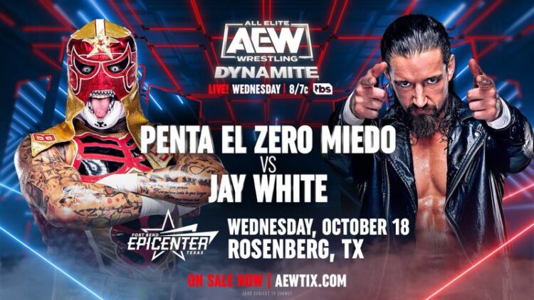 Jay White Vs. Penta El Zero Miedo Announced For October 18th AEW Dynamite