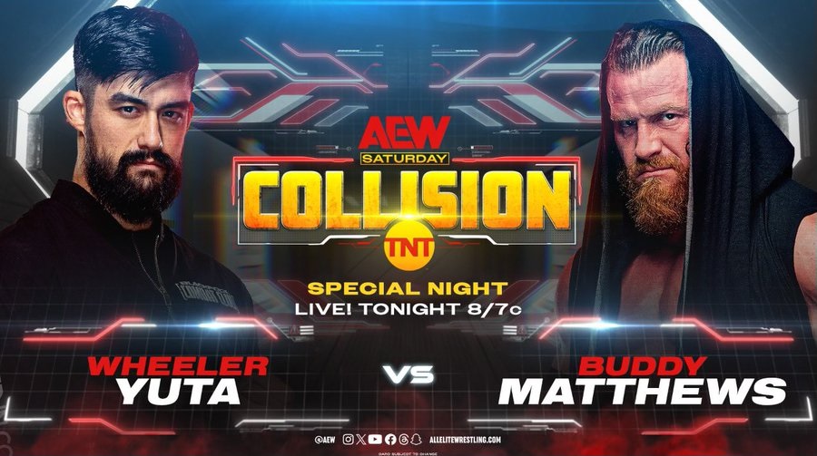 Wheeler Yuta vs. Buddy Matthews Announced For Tonight’s AEW Collision