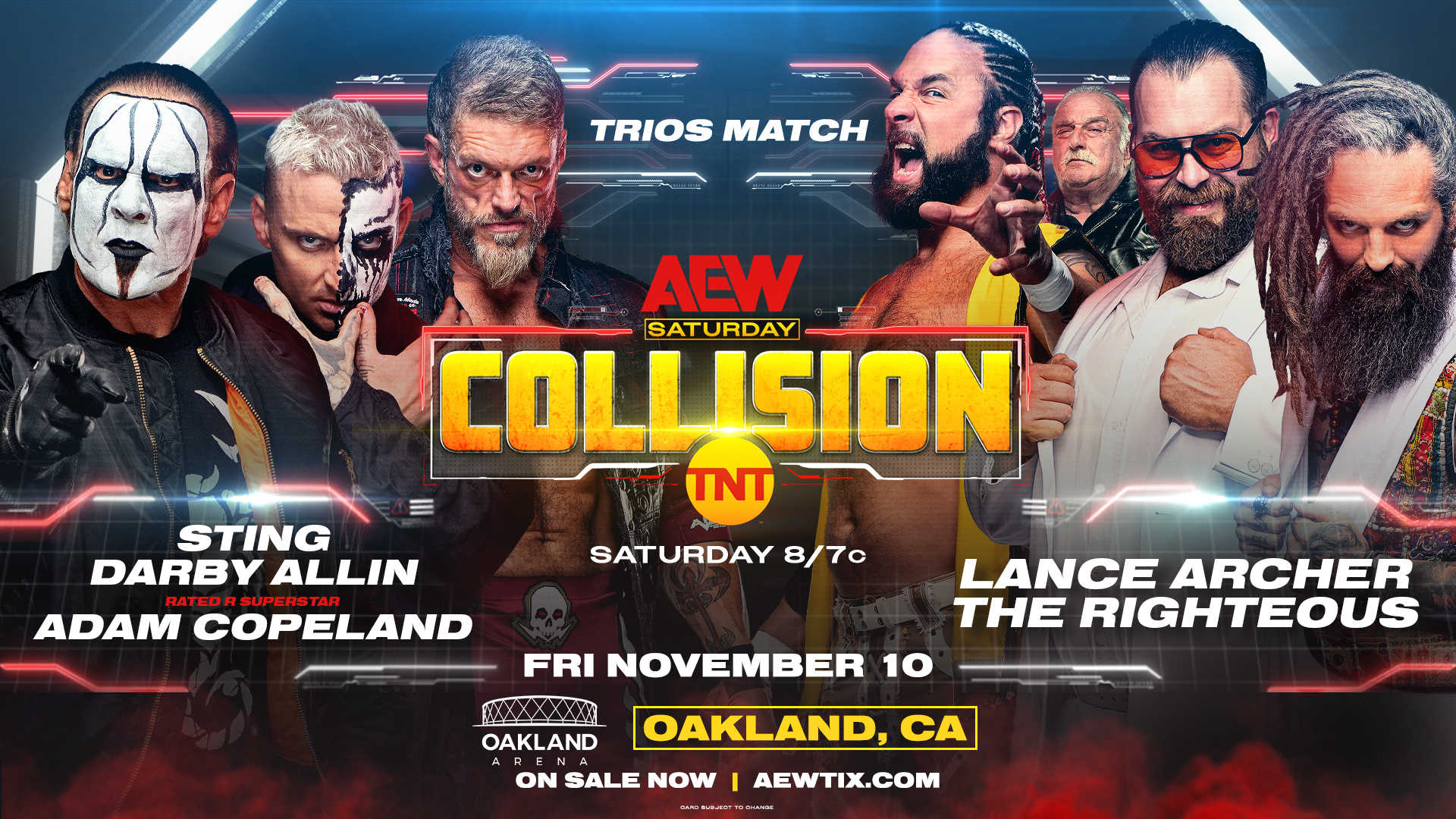 AEW Collision Grows In Viewership and Key Demo Ratings For November 11th Episode