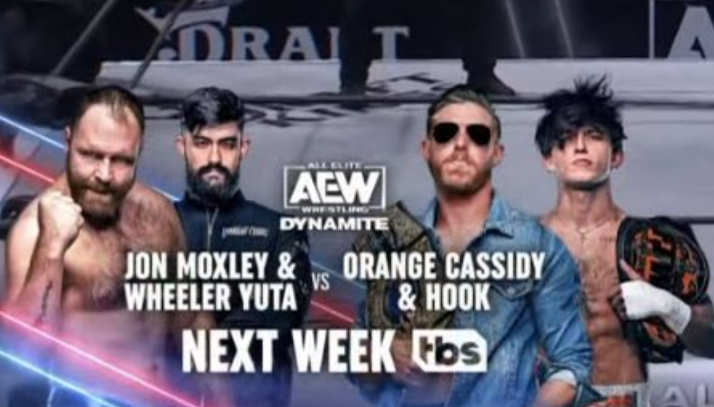 Jon Moxley And Wheeler Yuta Vs Orange Cassidy And Hook Announced For