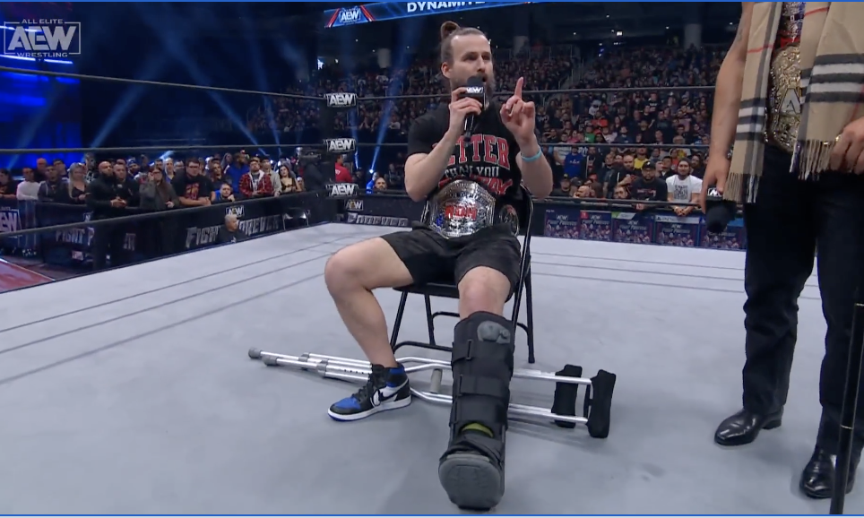 Adam Cole Gives Injury Update On AEW Dynamite, Says He’s Not Remotely Close To A Return