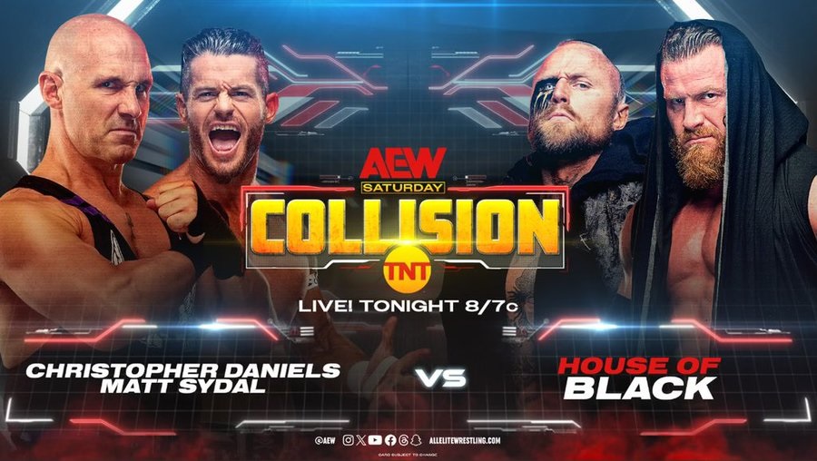 New Tag-Team Match Announced For Tonight’s AEW Collision, Updated Lineup