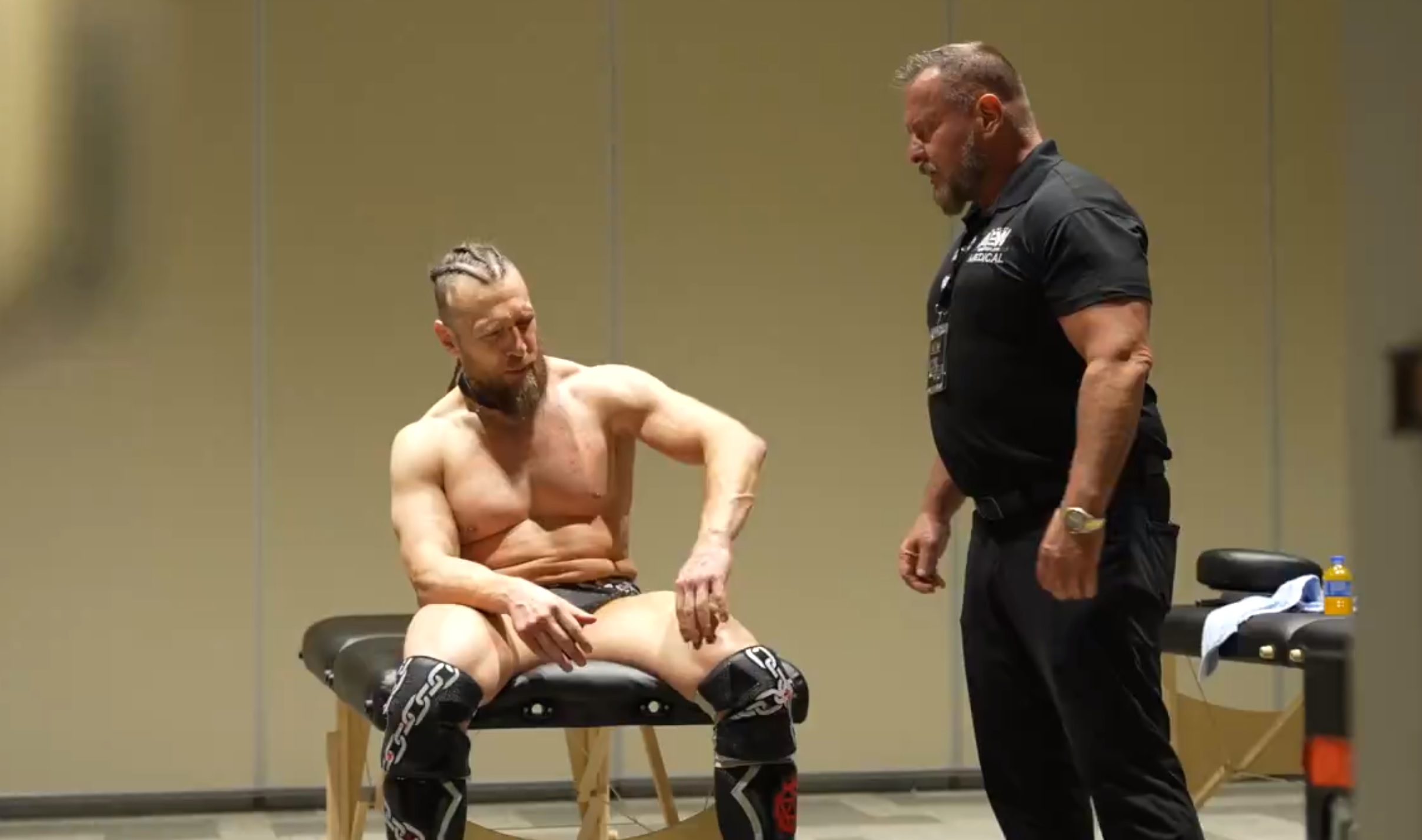 Off-Air Footage Of Bryan Danielson Addressing AEW Collision Crowd, Danielson Says End Is Coming