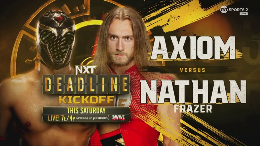 Kickoff Show Match Announced For NXT Deadline 2023