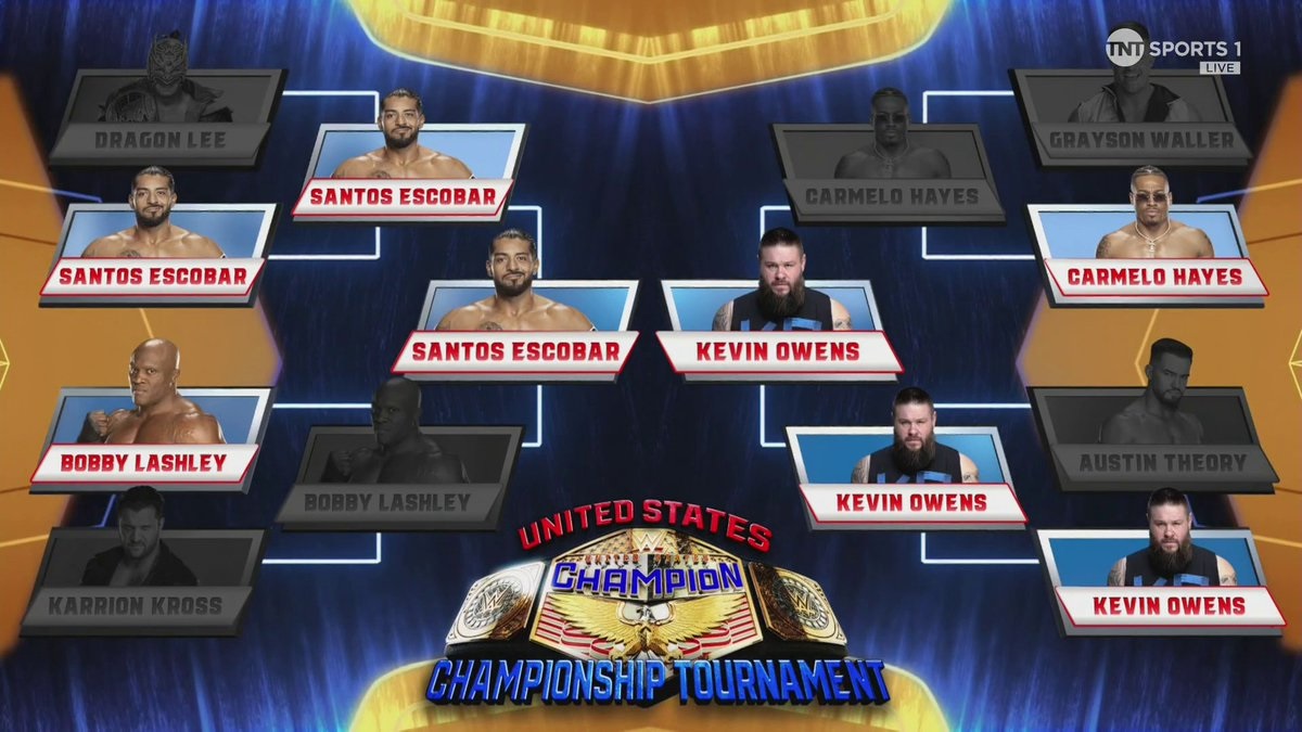 Finals Of WWE U.S. Title Contender Tournament Are Set