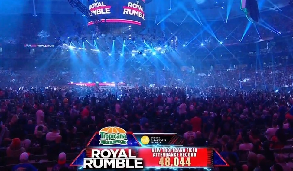 WWE Royal Rumble 2024 Breaks Tropicana Field Attendance Record