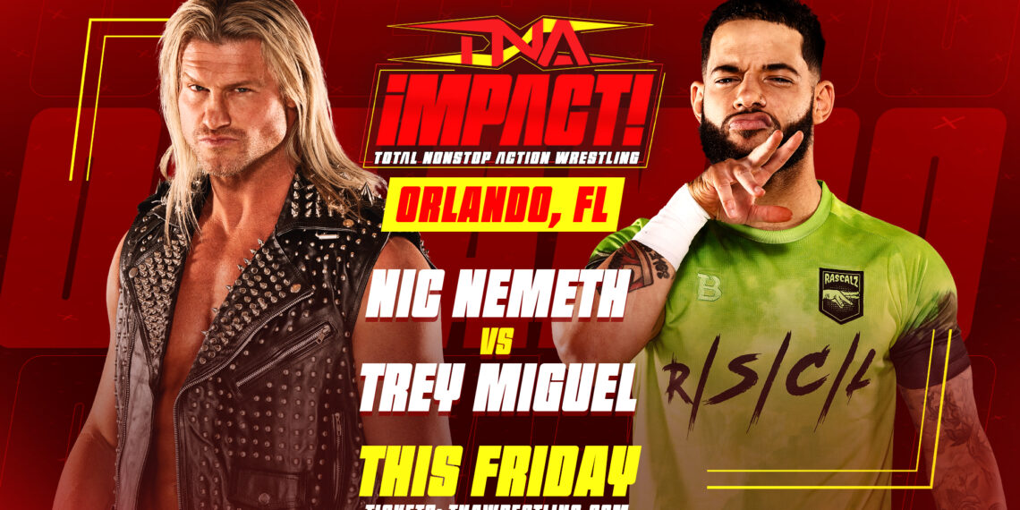 Nic Nemeth Set To Battle Trey Miguel At January 19th TNA IMPACT Tapings