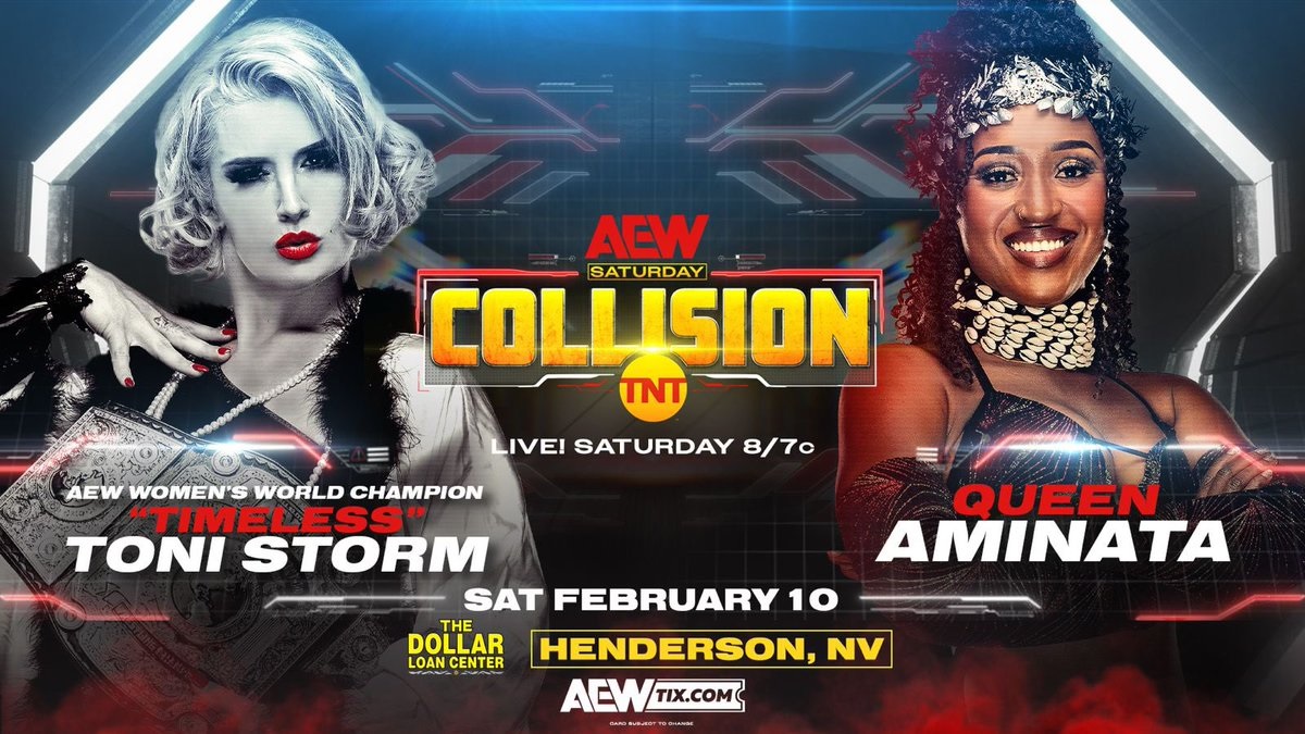 New Match Announced For Saturday’s AEW Collision, Updated Lineup