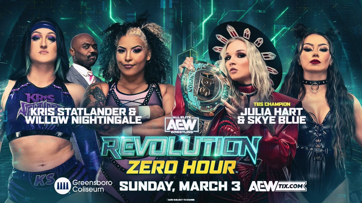 Tony Khan Announces Zero Hour PreShow Match For AEW Revolution 2024