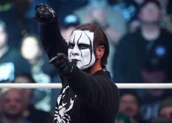 Sting will wrestle his final match at AEW Revolution on Sunday night. He will team with Darby Allin to defend the AEW tag team championships against the Young Bucks.