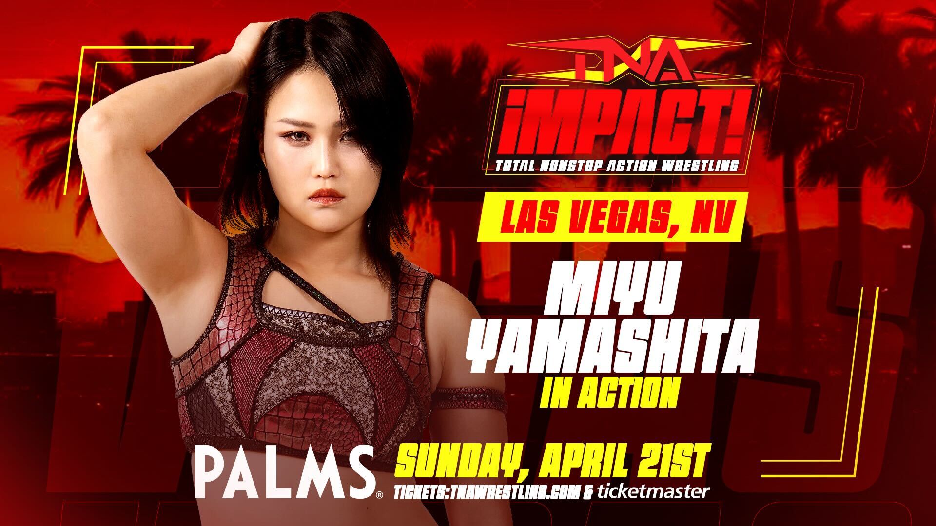 TNA Announces Miyu Yamashita Will Be Competing At Post Rebellion TV Tapings