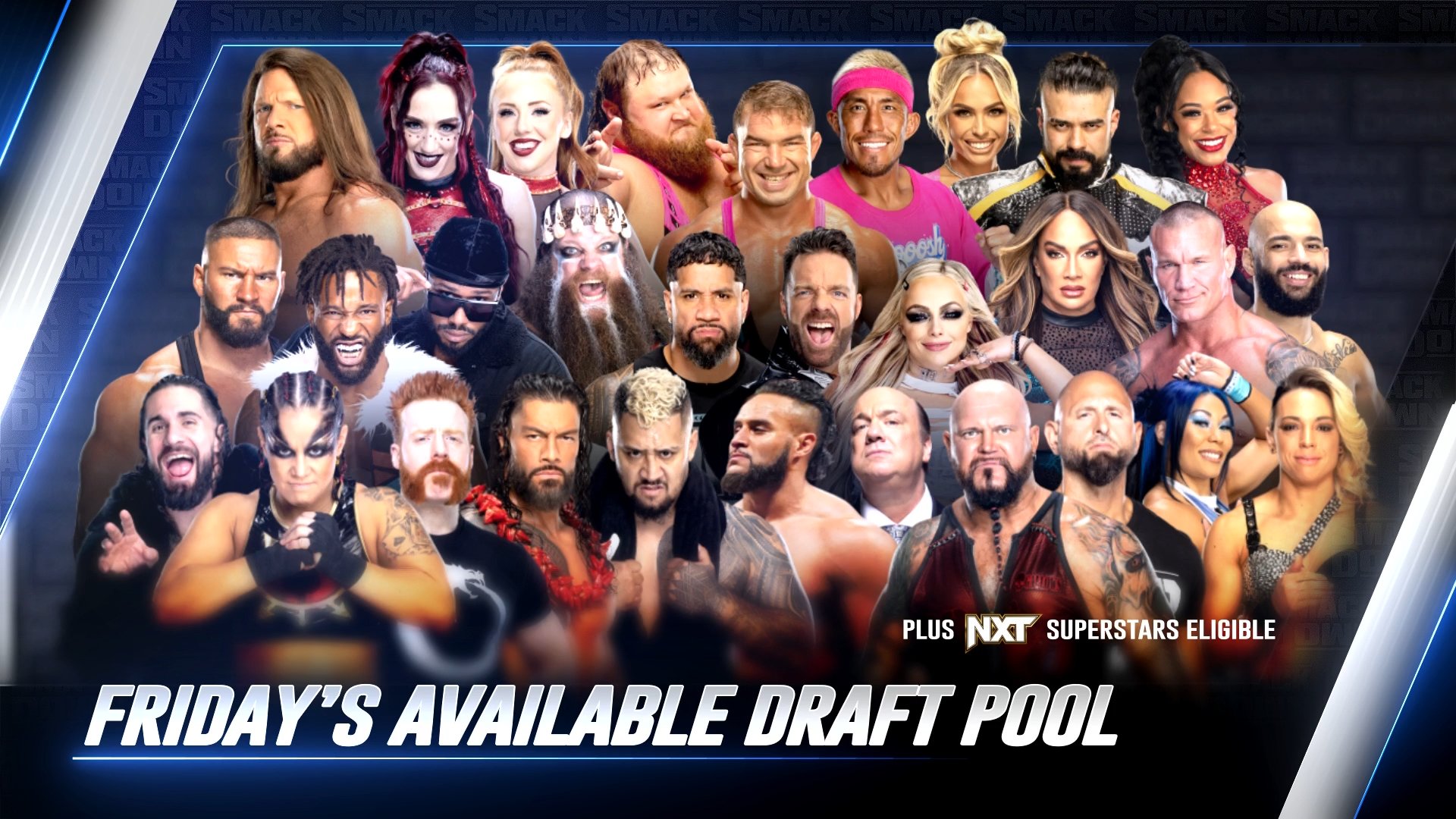 WWE Releases List Of Superstars Who Are Eligible For The 2024 Draft