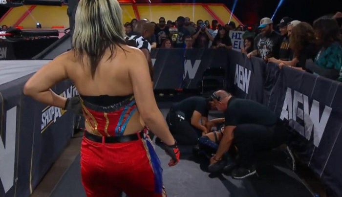 Tony Khan Confirms Skye Blue Injury After AEW Collision Match Is Suddenly Stopped