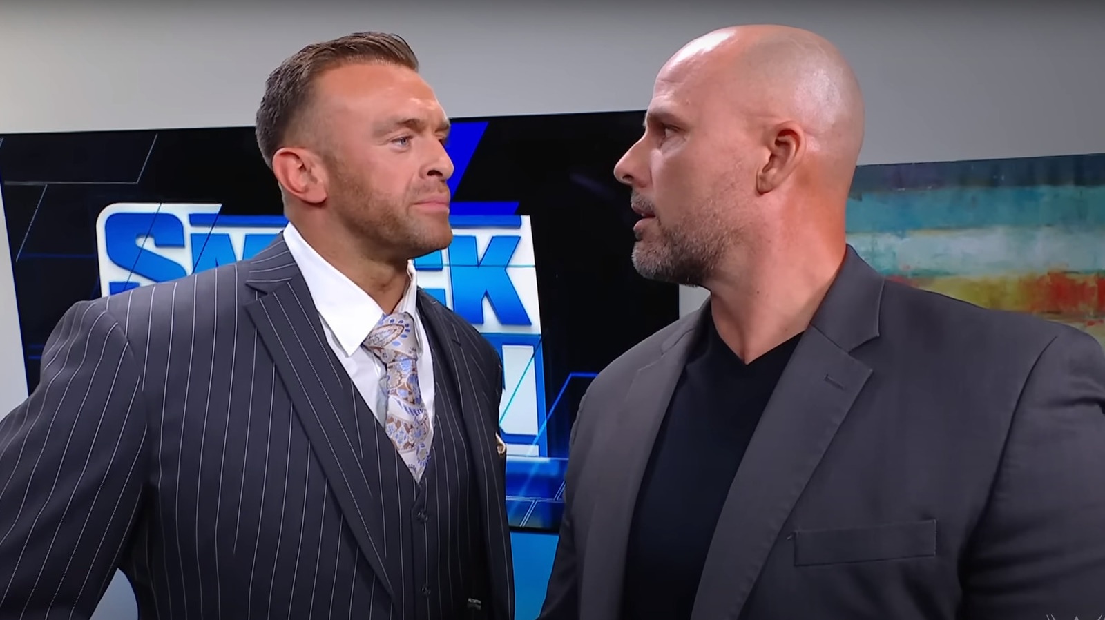 Nick Aldis, Adam Pearce Exchange Social Media Videos & Statements Teasing Match Of Raw vs. SmackDown G.M.