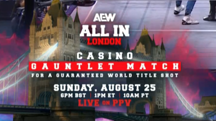 Casino Gauntlet Match Added To AEW All In PPV