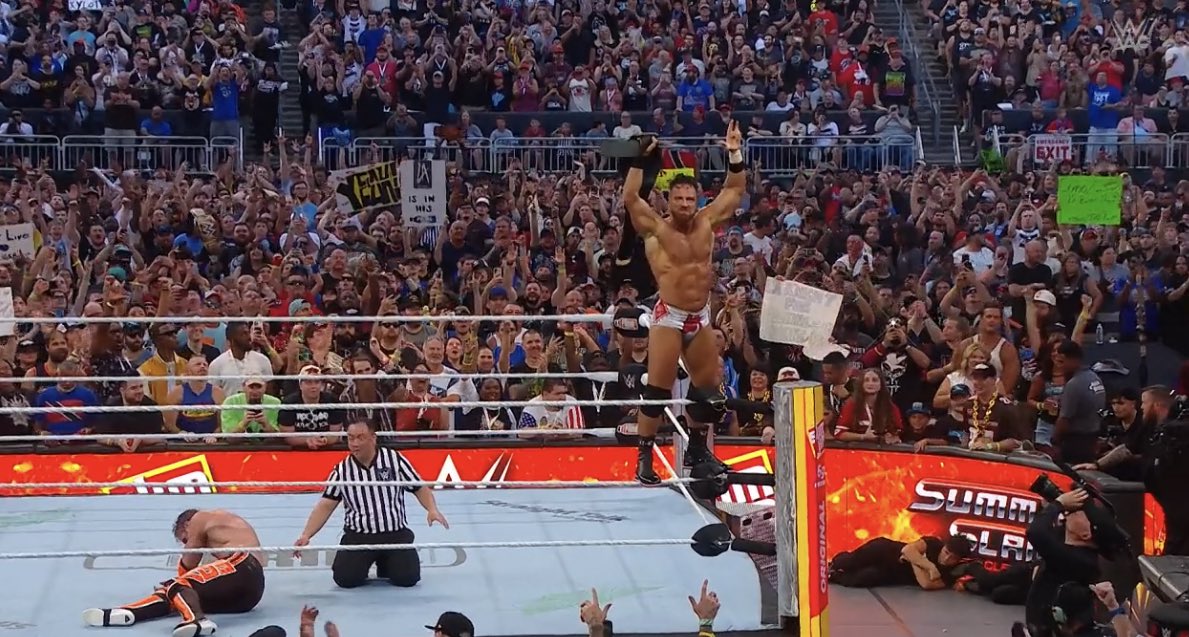 LA Knight Defeats Logan Paul At SummerSlam To Become The New WWE United States Champion