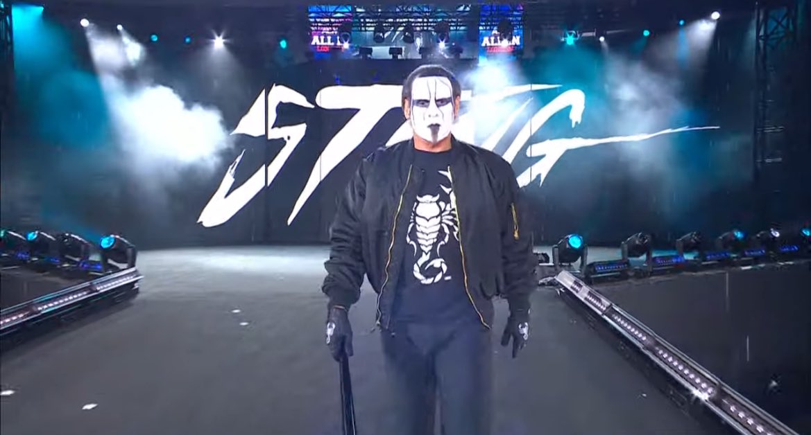 Sting Provides An Update On His AEW Contract Status