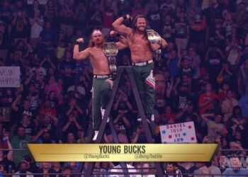 The Young Bucks defeated FTR at AEW Dynasty to win their third AEW Tag Team Championship.