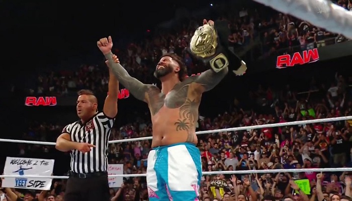 “Main Event” Jey Uso Captures Intercontinental Title On Sept. 23 Episode Of WWE Raw